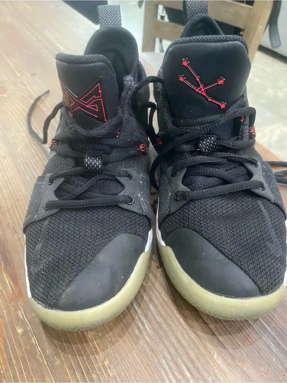 Kids Black Nike Paul George - Size 5.5